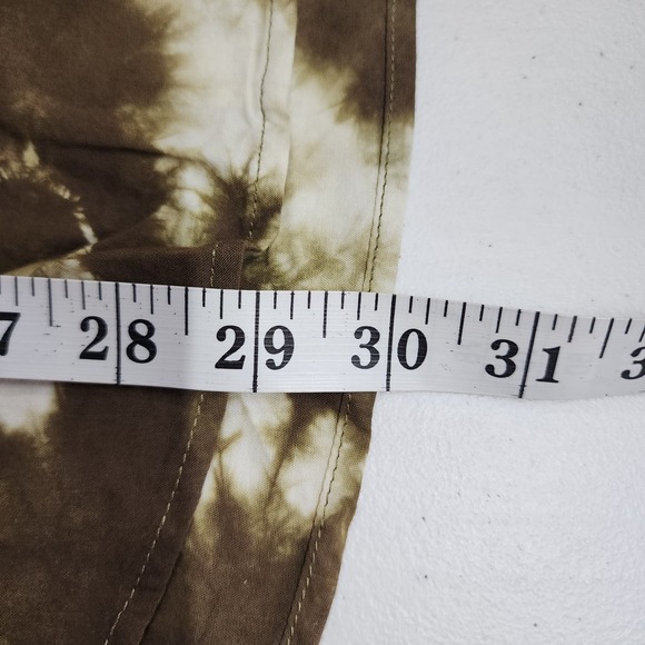 Outerknown BBQ Shirt Olive Branch Men's Button Up Short Sleeve Size Medium NWT - Picture 8 of 8